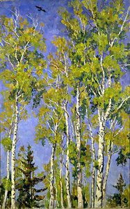 The Tops Of The Birches — Pyotr Konchalovsky