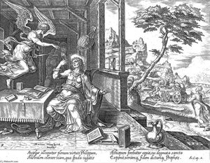 An Angel Appears to St Philip