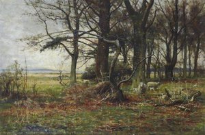 Spring Time In Dalmeny Woods — George Whitton Johnstone