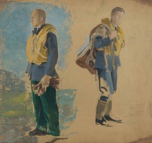 Flight Lieutenant Mayners, Dfc — Alfred Kingsley Lawrence