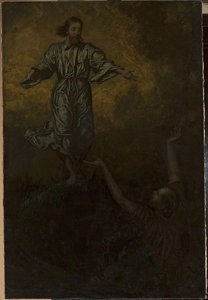 Christ And Saint Peter — Ганс Тома