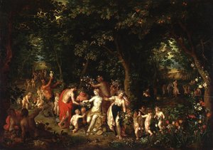The Feast Of Bacchus — Ян Брейгель Младший
