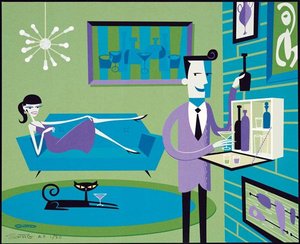 The Hideaway — Josh Agle (shag)