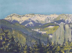Landscape In Semmering — Koloman Moser