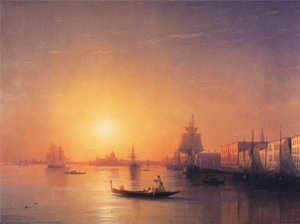Venice — Ivan Konstantinovich Aivazovsky, Romantic Marine Painting
