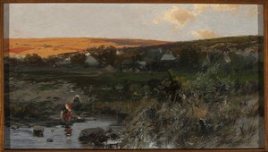 Landscape At Sunset — Roman Kochanowski