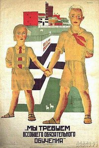 We Demand A Universal Compulsory Education — Aleksandr Deyneka