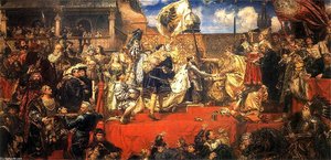 The Prussian Homage — Jan Matejko