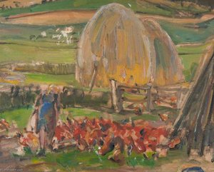 Farm Near Rhynie, North Of Aberdeen (verso) — David Macbeth Sutherland