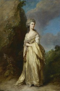 Mrs. Peter William Baker — Thomas Gainsborough, Romantic Landscape Painting