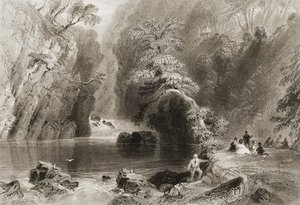 The Dargle River, — William Henry Bartlett