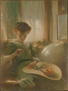The Ring — John White Alexander, Aesthetic Movement
