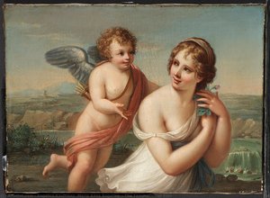 Die Versuchung Des Eros — Angelika Kauffmann