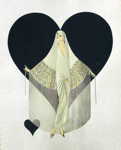June Bride — Erté