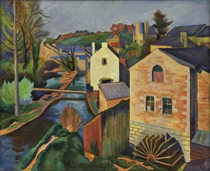 The David Mill In Pont-aven — Fernand Albéric Dauchot
