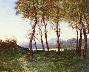 Environs De Menton, Le Royal — Henri-joseph Harpignies, Barbizon School