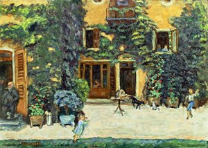 Playing Catch (also Known As Children In A Garden) — Pierre Bonnard