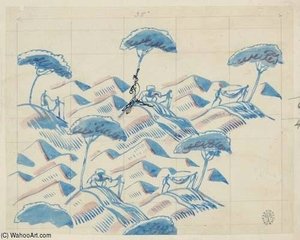 Landscape With Travelers — Rockwell Kent