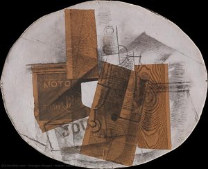 Bottle, Glass, and Newspaper