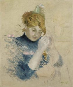 Devant La Toilette — Berthe Morisot