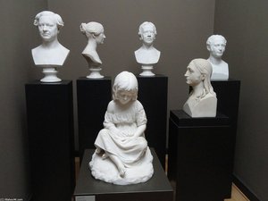 Busts And Sculpture Exhibited — Christian Albrecht Jensen