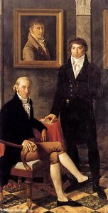 Portrait Of François Wynckelman, François Van Der Donckt And Joseph Odevaere — Joseph Denis Odevaere, Neoclassicism