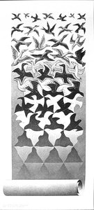 Liberation, 1955 — Maurits Cornelis Escher