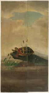 Tortoise Resting On A Log — Уильям Стэнли Хаселтин