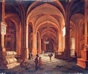 Church Interior — Anthonie De Lorme