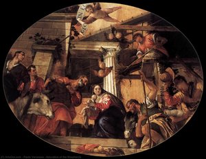 Anbetung Der Hirten — Paolo Veronese
