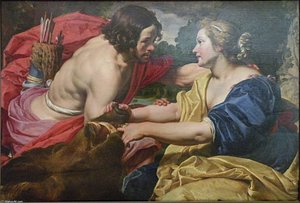 Meleagre Et Atalante — Abraham Janssens