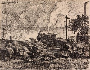 The Schuylkill, No. 6 — Henry Lyman Saÿen