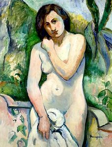 Nu À L'aloès, Jeanne — Henri Gaudier-brzeska