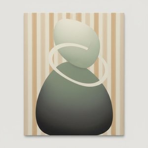 Orbital Serenity: A Monumental Study Of Organic Forms In Muted Earth Tones — Laurent Roche