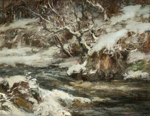 Snow On Speedy Burn, Gifford — William Stewart Macgeorge