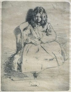 Annie Sitzend — James Abbott Mcneill Whistler