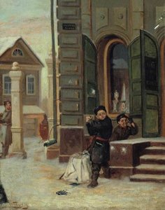 Snowballs — Mikhail Nesterov