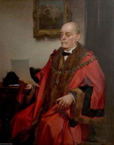 Posthumous Portrait of Alderman E. L. Manning