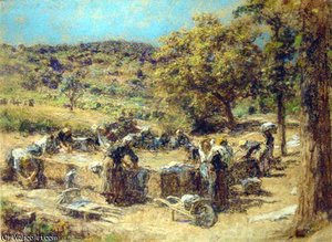 Washday — Léon Augustin L'hermitte