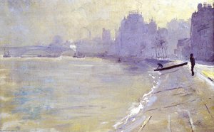The Towpath, Putney — Thomas William Roberts