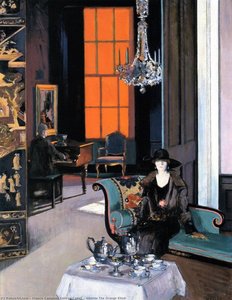Interior The Orange Blind — Francis Campbell Bolleau Cadell