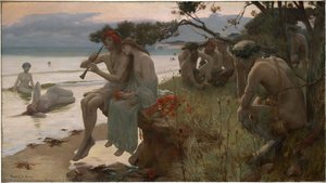 Pastoral — Rupert Charles Wulsten Bunny, Symbolism