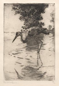 Blue Heron — Frank Weston Benson