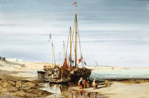 Retour De Pêche — Jules Achille Noel