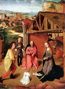The Nativity — Gerard David, Northern Renaissance