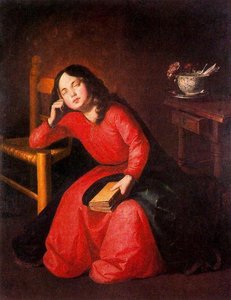 La Virgen Niña Dormida — Francisco De Zurbarán, Spanish Baroque