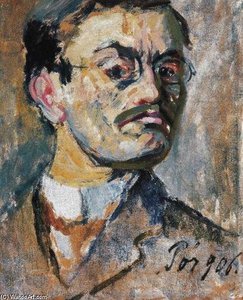 Self-portrait - — Bertalan Pór