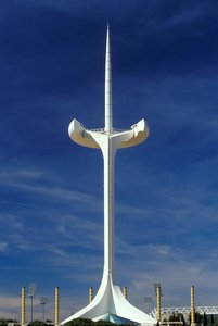 Torre De Comunicaciones De Montjuïc — Santiago Calatrava, Contemporary Expressionism