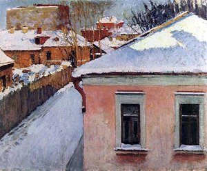 Corner Of Moscow — Игор Емануилович Грабар, Post-impressionism