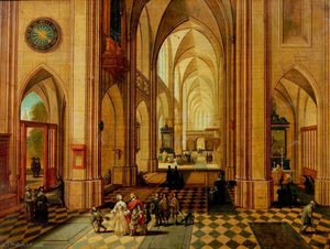 Antwerp Cathedral — Sebastiaan Vrancx Or Sebastian Vranckx